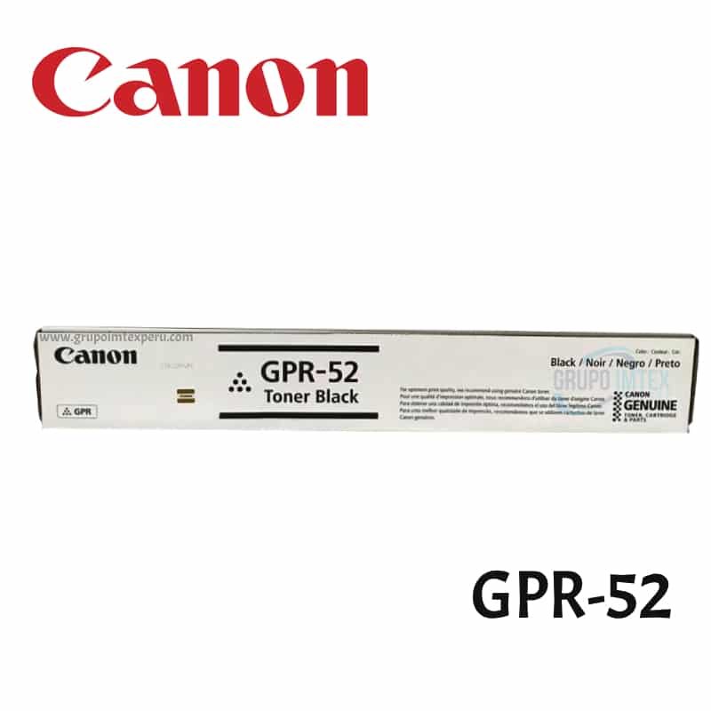 Toner Canon GPR-52 Black iR  C1335iF