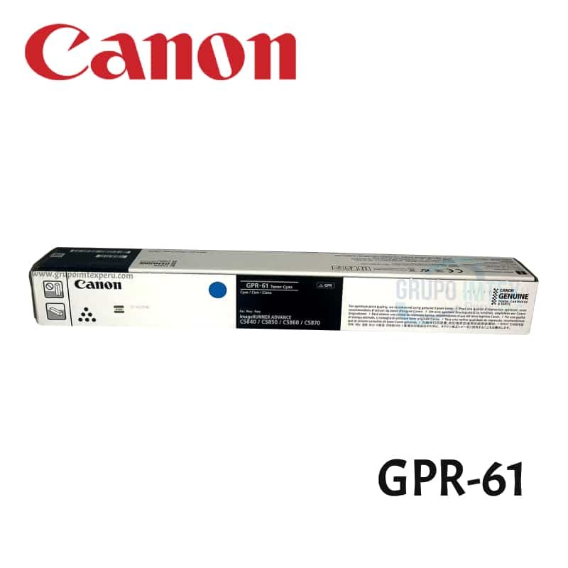 Toner Canon GPR-61 Cyan iR DX C5840i, C5850i