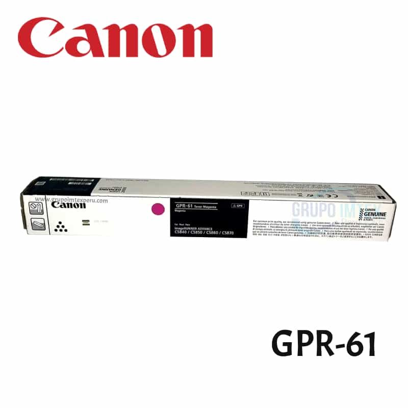 Toner Canon GPR-61 Magenta iR DX C5840i, C5850i