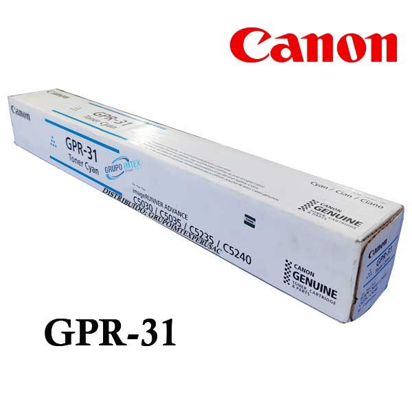 Toner Canon Ir Adv C5240, C5235, C5035【Gpr-31 Cyan】