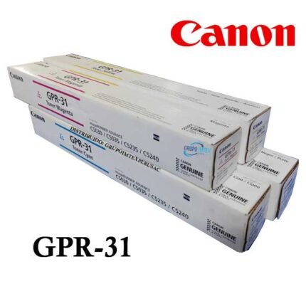 Toner Canon Ir Adv C5240, C5235, C5035【Gpr-31 Cyan】 - Imagen 2