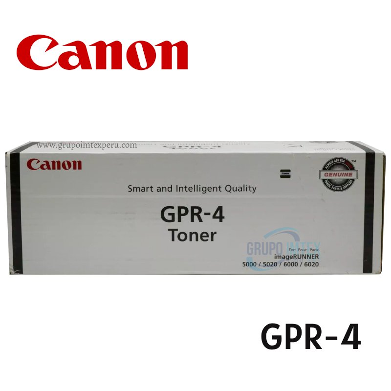Toner Canon GPR-4 Negro iR5000, 5000i, 5020i