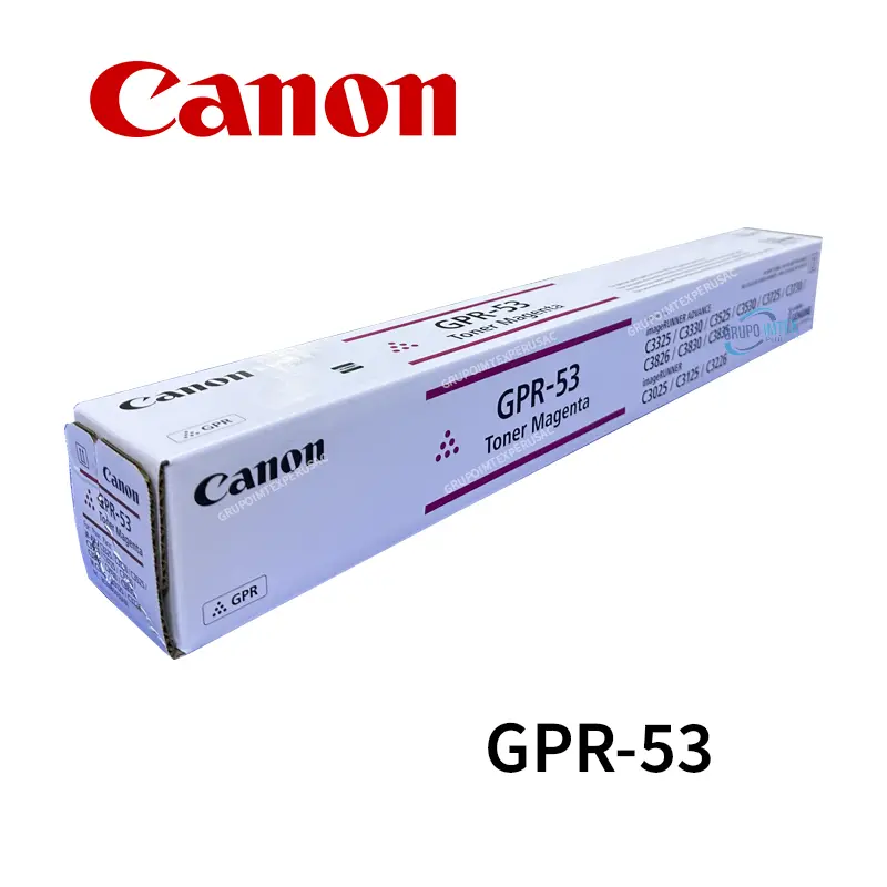 toner canon gpr-53 magenta ir-c3330i, ir-c3325i, ir-c3530i, ir-c3525i