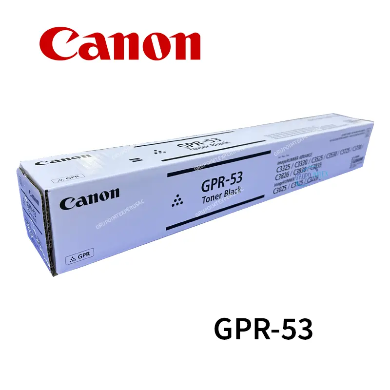 toner canon gpr-53 negro ir-c3330i, ir-c3325i, ir-c3530i, ir-c3525i