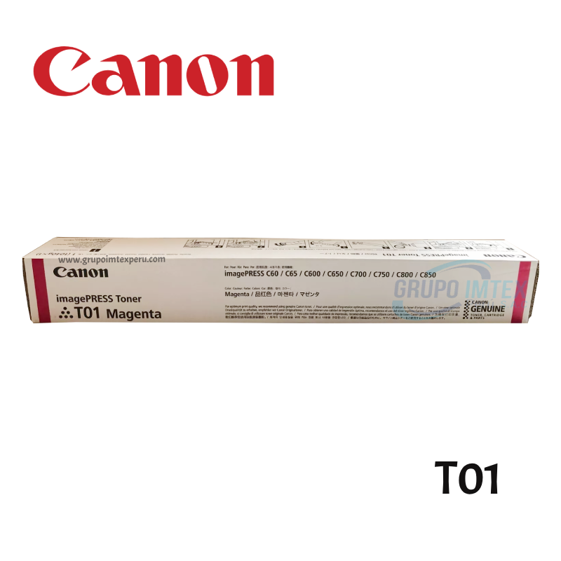 Toner Canon T01 Magenta C710, C750 Original