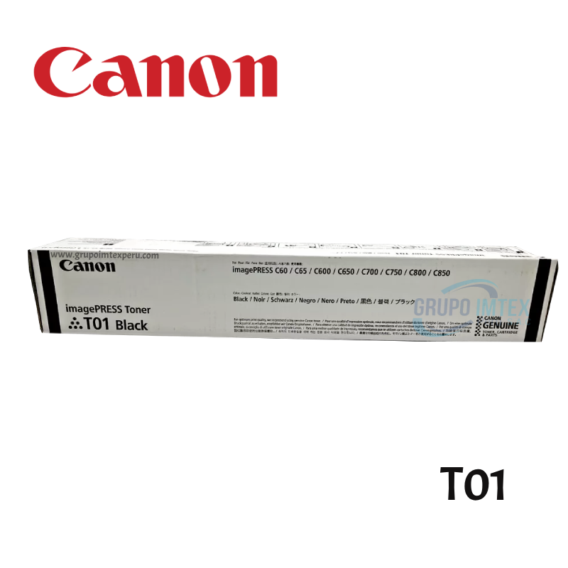 Toner Canon T01 Negro  C710, C750 Original