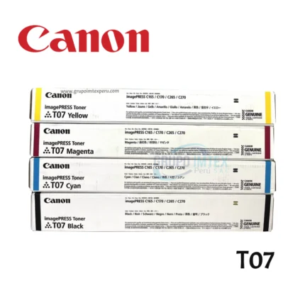 Toner Canon T07 Amarillo Lite C165, C170 - Imagen 2