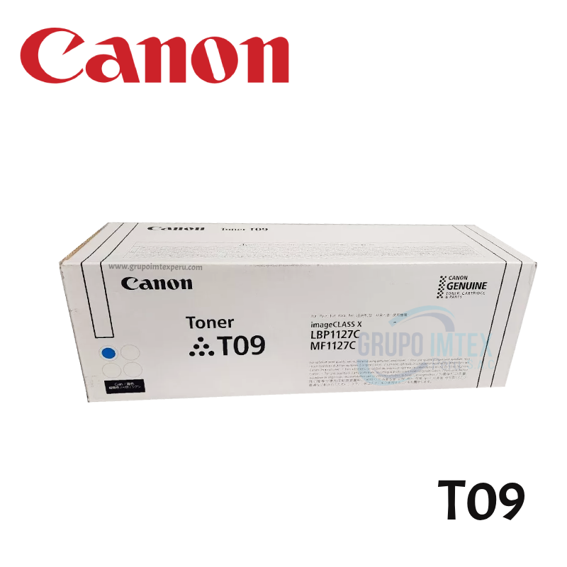 Toner Canon T09 Cyan  LBP1127C, MF1127C