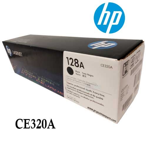 Toner Hp 128A Ce320A Negro Lj Pro Cm1415Fn, Cm1415Fnw, Cp1525Nw