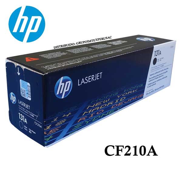 Toner Hp 131A Cf210A Negro Laserjet Pro M251Nw, M276Nw