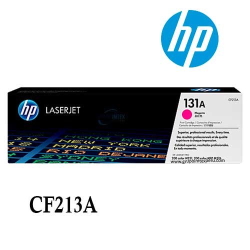 Toner Hp 131A Cf213A Magenta Laserjet Pro M251Nw, M276Nw