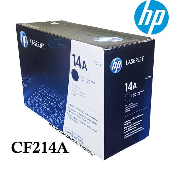 Toner Hp 14A Cf214A Laserjet Enterprise 700, m725, M712