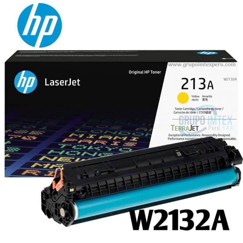 Toner Hp 213A W2132A Yellow LaserJet 5700, 5800, 6700, 6701, 6800