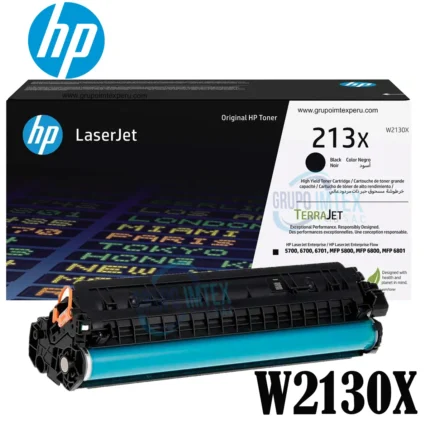 Toner Hp 213X W2130X Black LaserJet 5700, 5800, 6700, 6701, 6800