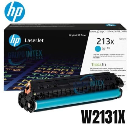 Toner Hp 213X W2131X Cyan LaserJet 5700, 5800, 6700, 6701, 6800