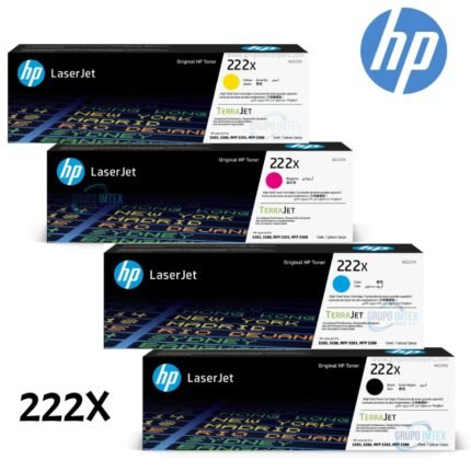 Toner Hp W2222X 222X Amarillo Laserjet 3201, 3204, 3288 - Imagen 2