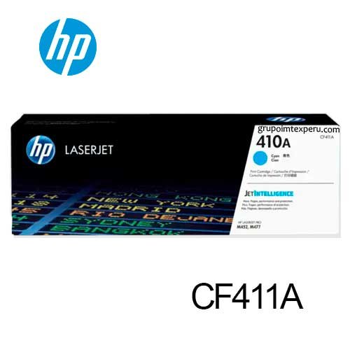 Toner Hp 410A Cf411A Cyan Pro M477
