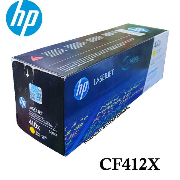 Toner Hp 410X Cf412X Yellow Pro M477