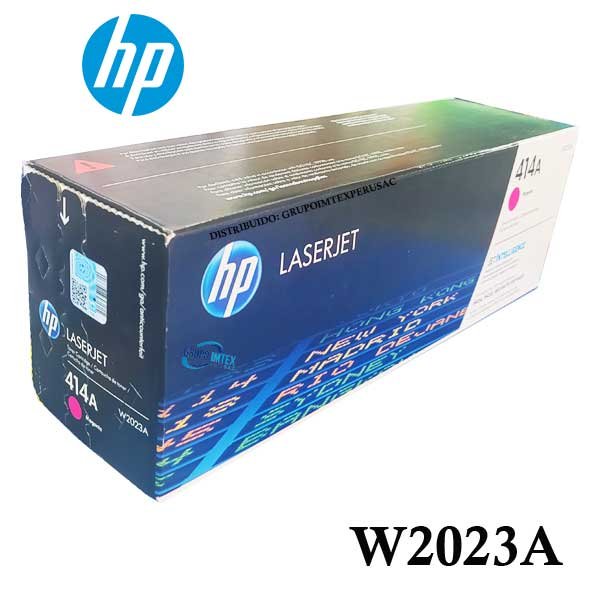Toner Hp 414A W2023A L.J. M454 Magenta 2,100 Pgs