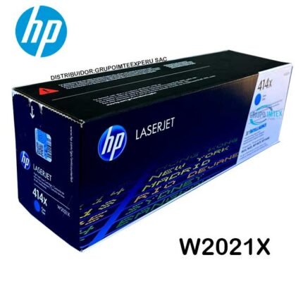 Toner HP W2021X 414X L.J. M454 Cyan 6,000 PGS