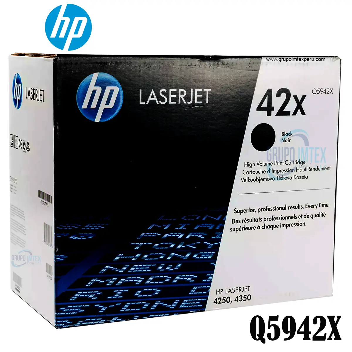 TONER HP Q5942X (42X) L.J. 4250/4350