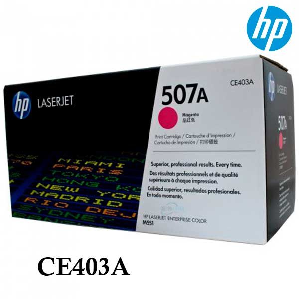 Toner Hp 507A Ce403A Magenta Laserjet M551N, M551Dn, M570