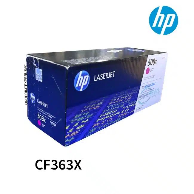 Toner Hp 508X Cf363X Mfp M553 Magenta