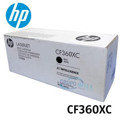 Toner Hp 508XC Cf360XC Black Laserjet M552Dn, M553Dh, M553Dn