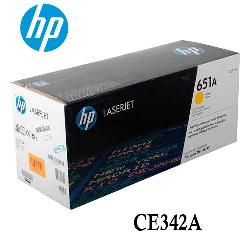 Toner Hp 651A Ce342A Yellow Laserjet M775, M775Dn, M775F,