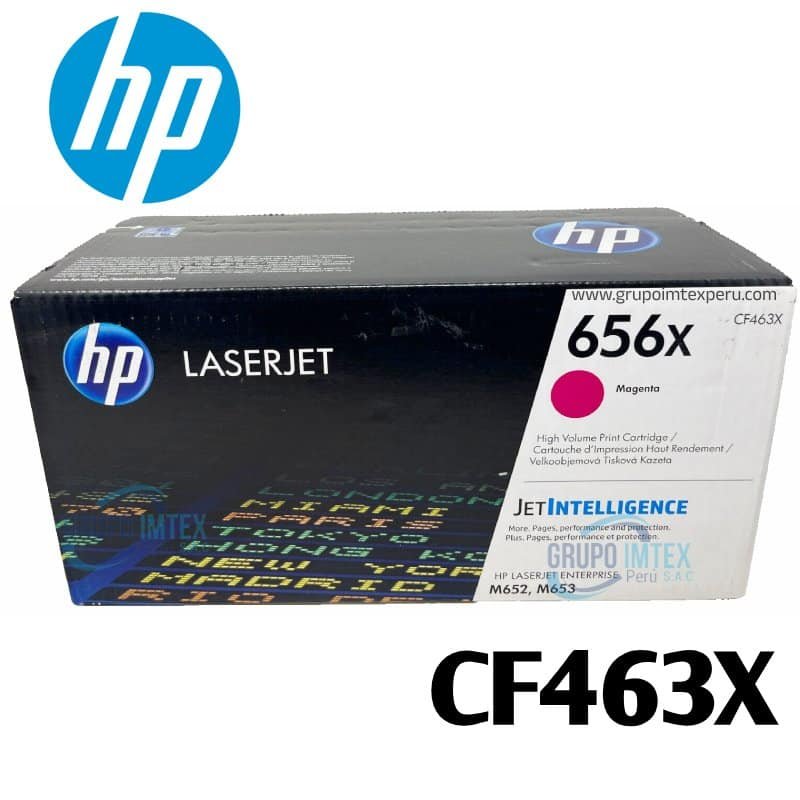TONER HP CF463X (656X) MAGENTA ENT M652 22KPG
