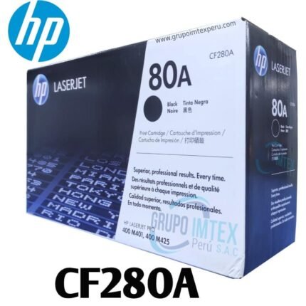 Toner Hp 80A Cf280A L.J. M401N Negro