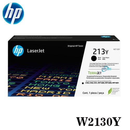 Toner HP 213Y W2130Y Negro 5800dn, 5700dn
