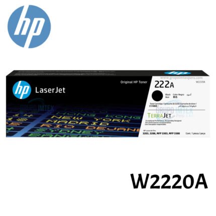 Toner Hp W2220A 222A Negro Laserjet 3201, 3204, 3288