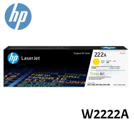Toner Hp W2222A 222A Amarillo Laserjet 3201, 3204, 3288