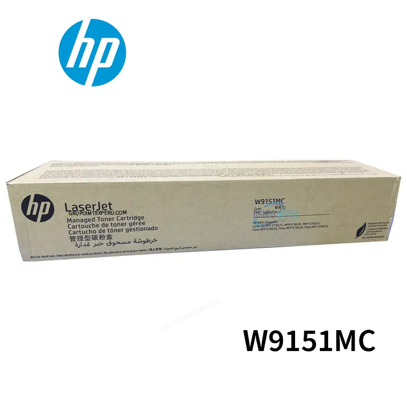 Toner Hp W9151Mc Cyan Mfp E78625, Mfp E78630, Mfp E78635