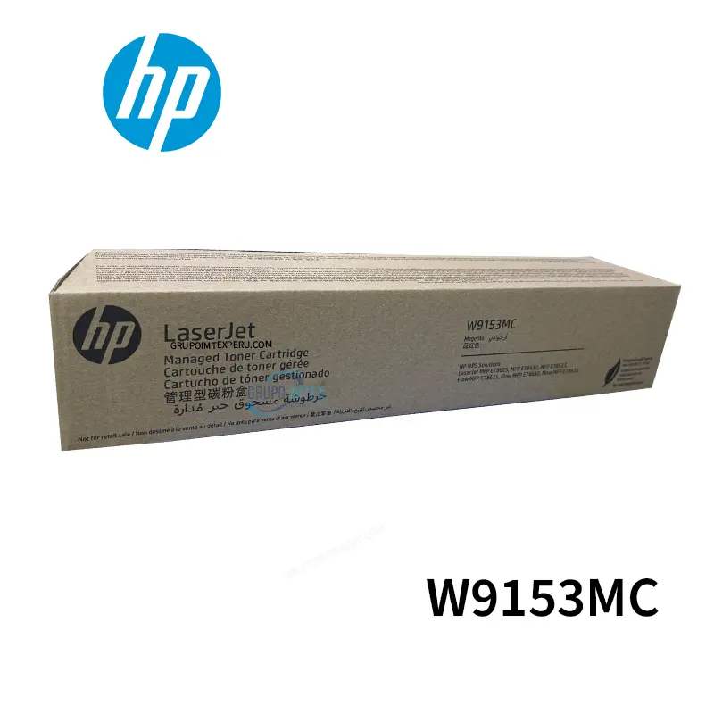 Toner Hp W9153Mc Magenta Mfp E78625, Mfp E78630, Mfp E78635