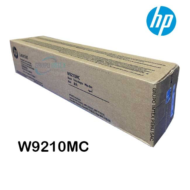 Toner Hp Laserjet Mfp E78323, Mfp E78325, Mfp E78330【W9210Mc 】Negro