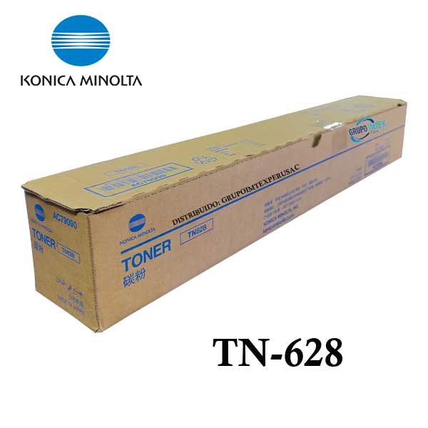Toner Konica Minolta Bizhub 650I Black【Tn-628K】Original