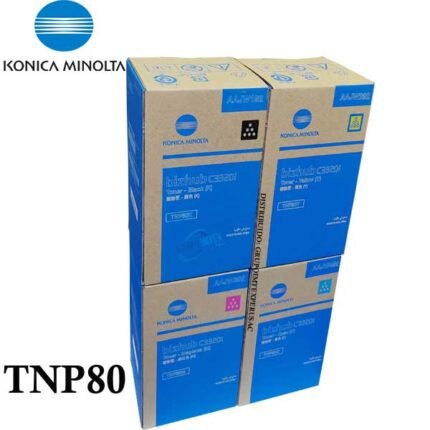 Toner Konica Minolta Tnp-80Y Bizhub C-3320I Yellow Aajw292 - Imagen 2
