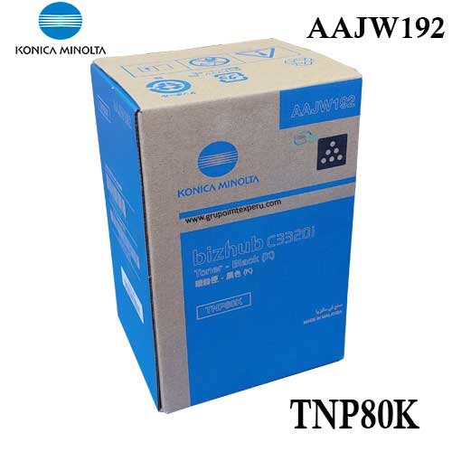 Toner Konica Minolta Tnp80K Bizhub C-3320I Negro AAJW192