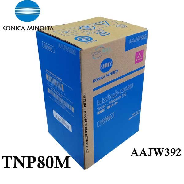 Toner Konica Minolta Tnp-80M Bizhub C-3320I Magenta AAJW392