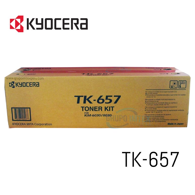 TONER KYOCERA TK-657 KM-6030/8030 47K