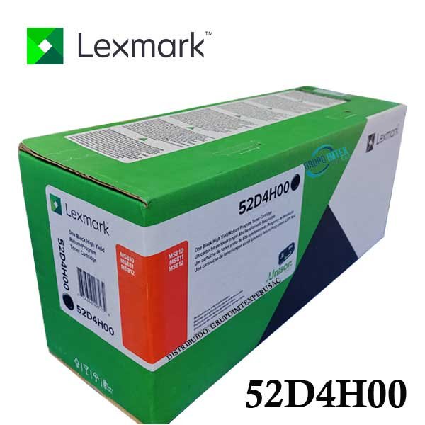 TONER LEXMARK 52D4H00 25K PAG