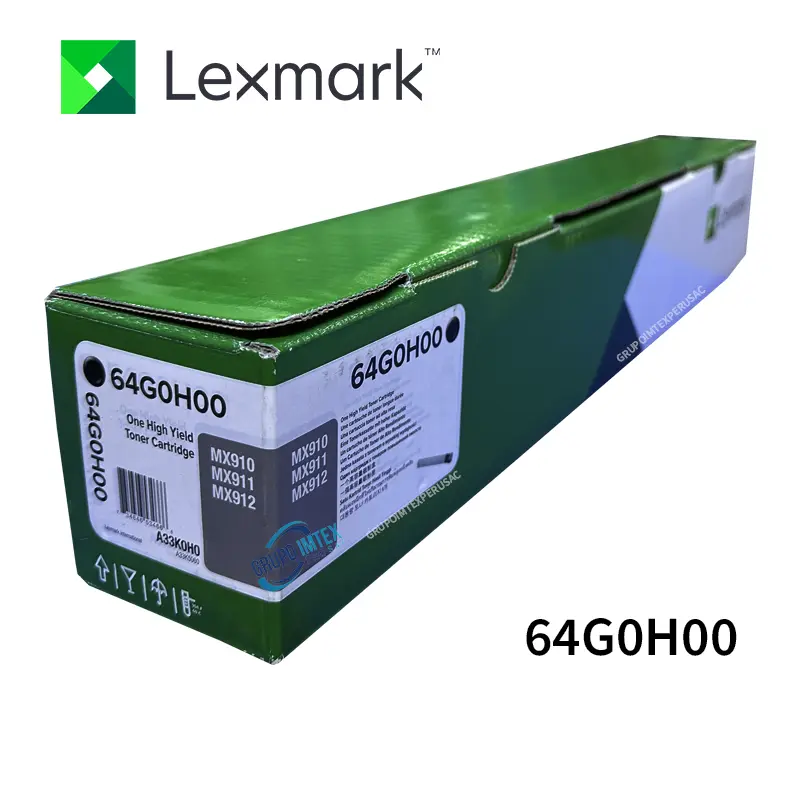 TONER LEXMARK 64G0H00 PARA MX 911 DTE 32.5KPG