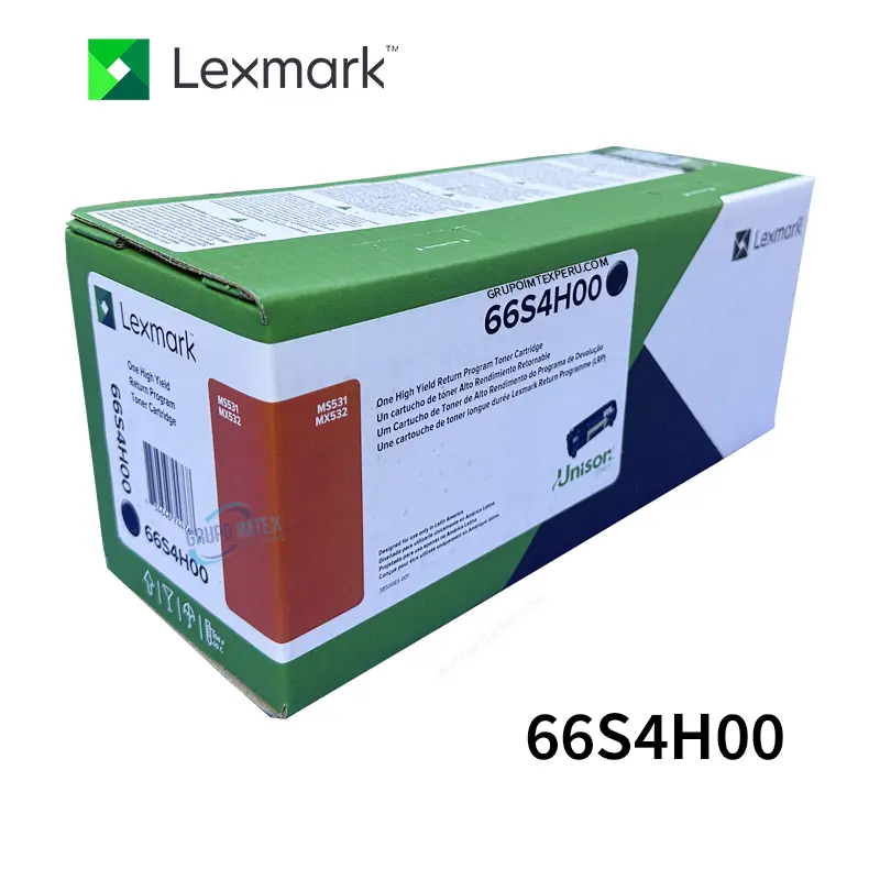 Toner Lexmark 66S4H00 Ms531, Mx532 Original