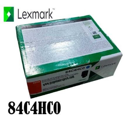 Toner Lexmark 84C4Hc0 Cyan Cx725Dge 16Kpg