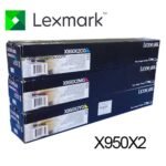 TONER LEXMARK X950X2KG BLACK PARA X950 / 52 / 54 - Imagen 2