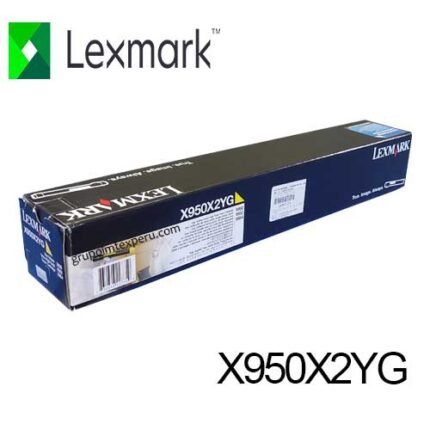 TONER LEXMARK X950X2YG YELLOW PARA X950 / 52 / 54