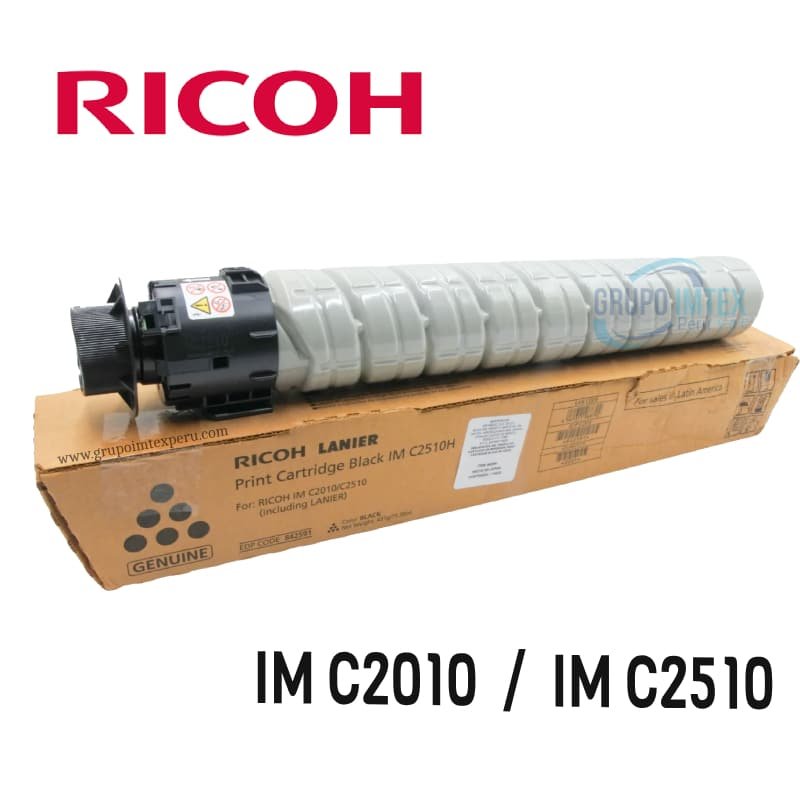 Toner Ricoh Im C2010, Im C2510 Black Original