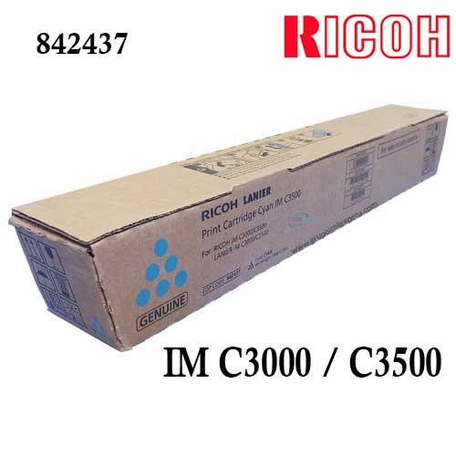 Toner Ricoh Im C3000, Im C3500 842437 Cyan Original